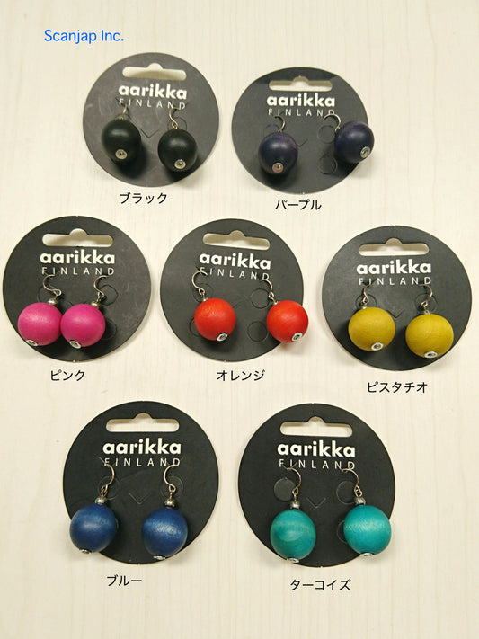 Aarikka ピアス- Pallo