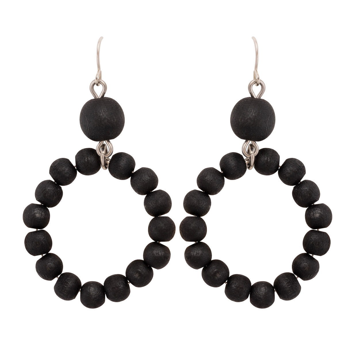 Aarikka ピアス ORVOKKI (Black)U109-A09414