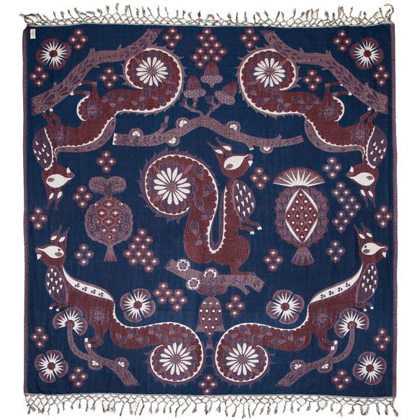 Klaus Haapaniemi Squirrel shawl <15008>