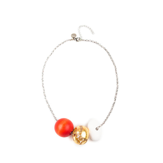 Aarikka ネックレス KOSMOS (55sea buckthorn berry) - A5612