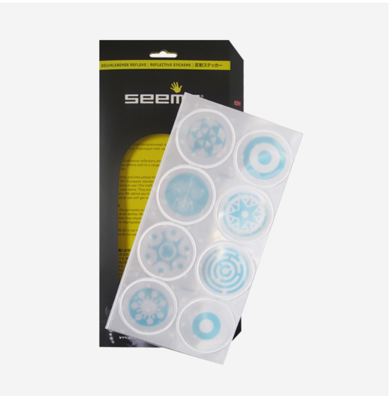 SeeMe ステッカータイプ リフレクター(Crop circles)