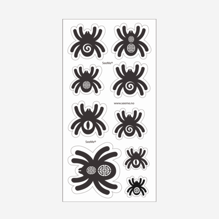 SeeMe ステッカータイプリフレクター(Spiders)