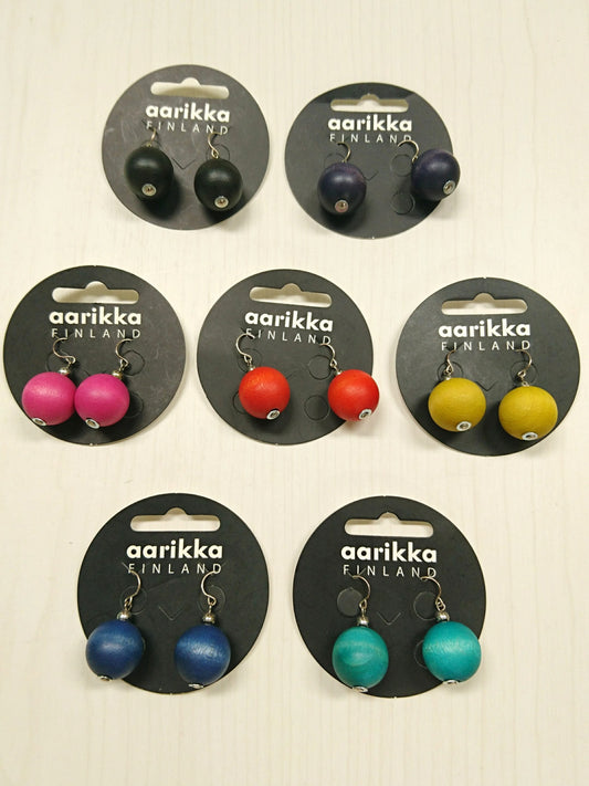Aarikka ピアス- Pallo