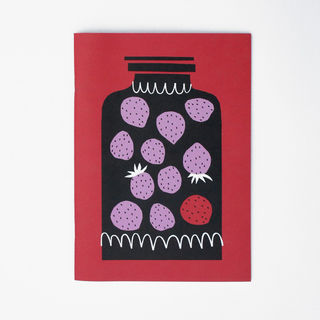 Polkka Jam Notebook Mansikka