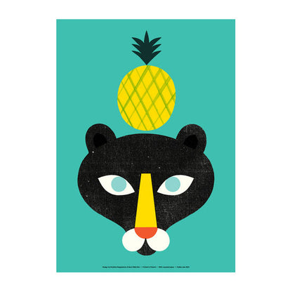 Polkka Jam ポスター：Ananas A3サイズ
