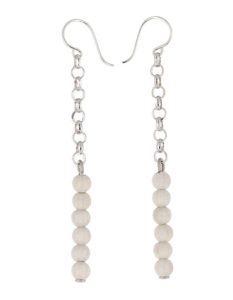 Aarikka ピアス Ariel 23 (milk) - A5754