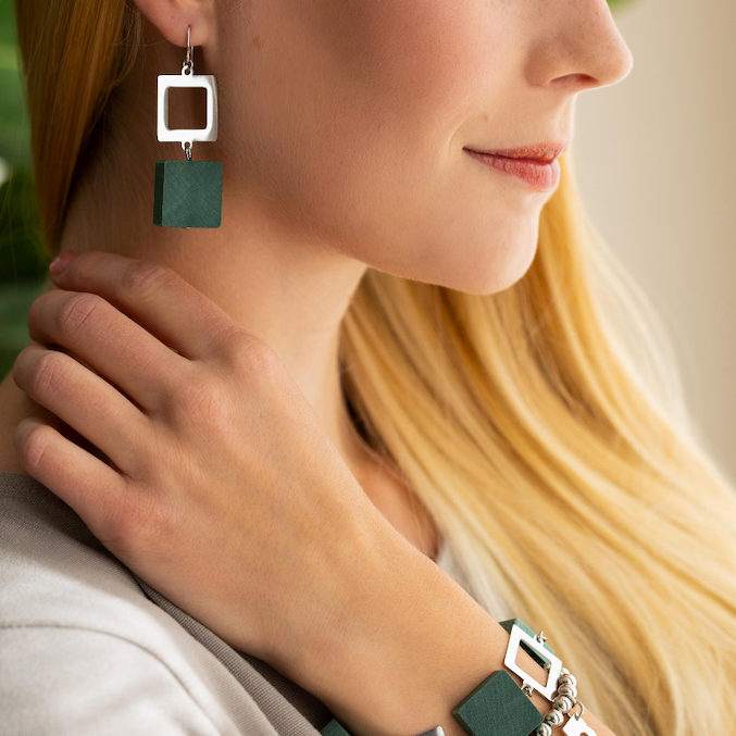 Aarikka  ピアス ADELE  (Blue)U805-A09064