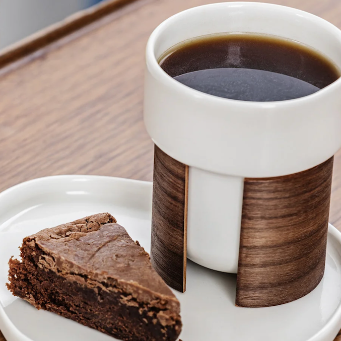 トンフィスク (Tonfisk) フィンランド, Tea & Coffeeカップ 24cl (2個セット)_White Oak